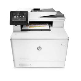 HP - LaserJet Pro M477fdw - Imprimante multifonction (Impression, copie, scanner, fax) laser - couleur - A4 - CF379A - 27 ppm