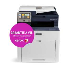 Xerox - Workcentre 6515V_DNI - Garantie &agrave; vie* Frais de port offert - Multifonction, laser, couleur, A4, rv, r&eacute;seau, wifi, livr&eacute;e avec 4 toners de d&eacute;marrage (1500 pages nb, 1000 cl) - 28 ppm