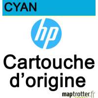  HP - N°933XL - Cartouche d'encre  cyan - 825 pages- CN054AE  