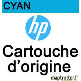  HP - N°81 - Cartouche d'encre cyan - 680-ml - C4931A  