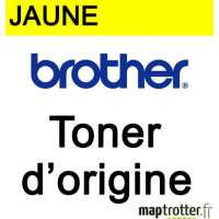  Brother - TN-325Y - Toner jaune d'origine - 3500 pages 