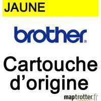  Brother - LC1240Y - Cartouche d'encre jaune d'origine - 600 pages 