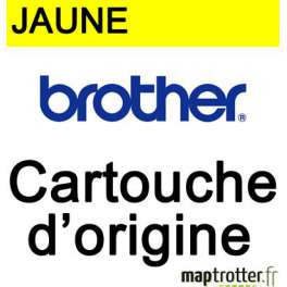  Brother - LC1240Y - Cartouche d'encre jaune d'origine - 600 pages 