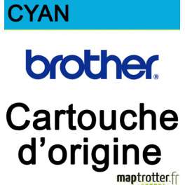  Brother - LC980C - Cartouche d'encre cyan d'origine - 260 pages 