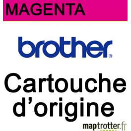  Brother - LC123M - Cartouche d'encre magenta - 600 pages 