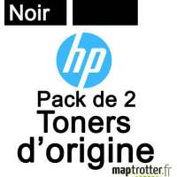  HP - 36A - Pack de 2 toners noirs - CB436AD - 2000 pages x 2 