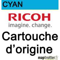  Ricoh - 405766 - Cartouche d'encre - cyan - d'origine - GC 41CL - 600 pages 