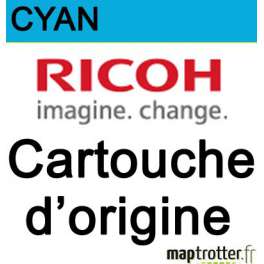  Ricoh - 407544 - Cartouche d'encre - cyan 