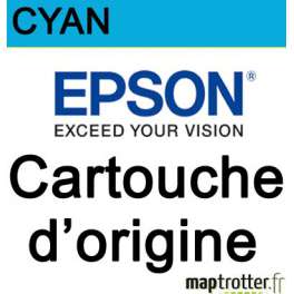  Epson - T5962 - Cartouche d'encre cyan - 350ml - C13T596200 