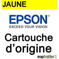  Epson - T1284 - Cartouche d'encre jaune - série renard - 205 pages C13T12844011 