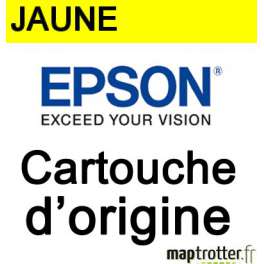  Epson - T1284 - Cartouche d'encre jaune - série renard - 205 pages C13T12844011 