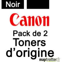  Canon - C-EVX5 - Pack de 2 toners noirs - 2 x 7850 pages - 6836A002  