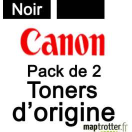 Canon - C-EVX5 - Pack de 2 toners noirs - 2 x 7850 pages - 6836A002 Canon - C-EVX5 - Pack de 2 toners noirs - 2 x 7850 pages - 6836A002
