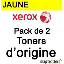  Xerox - 106R02604 - Pack - jaune - d'origine - 2 x 4500 pages 