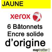  Xerox - 108R00748 - Toner - jaune - d'origine - 6 bâtonnets - 14000 pages au total 