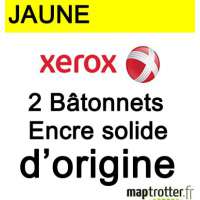  Xerox - 108R00933 - 2 Bâtons d'encre solide - jaune - d'origine - 4400 pages 