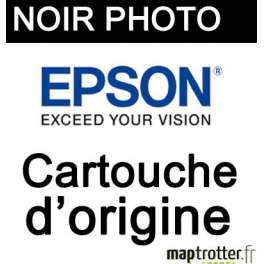  Epson - T5961 - Cartouche d'encre Noir Photo  - 350ml - C13T596100 