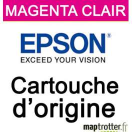  Epson - T580B - Cartouche d'encre  magenta clair - 80ml - C13T580B00 