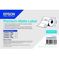 Epson - Rouleau d'étiquette pré-decoupé Premium Matte 102mmx51mm - C33S045531