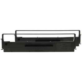 Epson - Pack 2 rubans noir (2x4M de car.) - C13S015647 Epson - Pack 2 rubans noir (2x4M de car.) - C13S015647