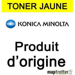 Konica minolta - A0X5255/TNP51Y - Toner jaune d'origine - 5000 pages 