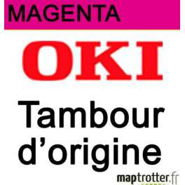 OKI - 46507306 - Tambour magenta - produit d'origine - 30 000 pages
