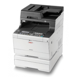 OKI - MC563dn - Imprimante Multifonctions (Imprimante - Copieur - Scanner - Fax) Laser - Couleur - A4 - Recto verso - Réseau - G