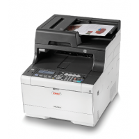 OKI - MC563dn - Imprimante Multifonctions (Imprimante - Copieur - Scanner - Fax) Laser - Couleur - A4 - Recto verso - Réseau - G