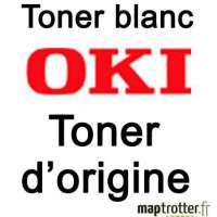 OKI - 44318657 - Toner blanc  - produit d'origine - 6000 pages