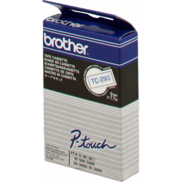 Brother - TC-293 - Blanc/Bleu 9mm Brother - TC-293 - Blanc/Bleu 9mm