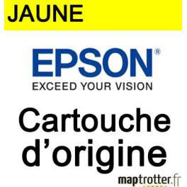 Epson - Cartouche d'encre jaune - produit d'origine - GP-C831 - GJIC5(J) - C13S020566 Epson - Cartouche d'encre jaune - produit d'origine - GP-C831 - GJIC5(J) - C13S020566