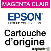 Epson - T7606 - Cartouche d'encre magenta clair - produit d'origine - 25.9ml - 2800 pages - C13T76064010
