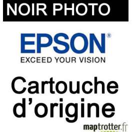Epson - T3241 - Cartouche d'encre T3241 - Noir Photo - produit d'origine - C13T32414010