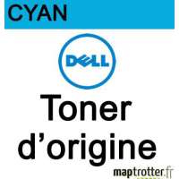Dell - 593-BBLL - Toner cyan - produit d'origine - 1400 pages -H5WFX