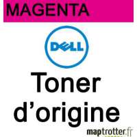 Dell - 593-11121 - Toner magenta - produit d'origine  - 9000 pages - XKGFP