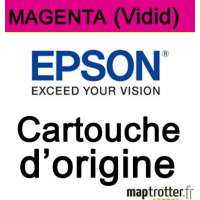 Epson - T8243 - Toner magenta vivid - produit d'origine - 350 ml - Ultrachrome HD/HDX - T824300