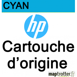 HP - T6L87AE - Cartouche d'encre - cyan - 315 pages    