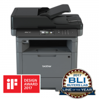 Brother - MFC-L5700DN - Imprimante multifonction (Impression - copie - scan - fax) laser - noir et blanc - A4 - recto verso - ré