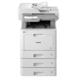 Brother - MFC-L9570CDW - Imprimante multifonction (Impression - copie - scan - fax) laser - couleur - A4 - recto-verso - wifi - 