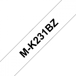 Brother - MK231BZ - Ruban - Noir/Blanc - 12 mm - Rouleau (1,2 cm x 8 m) Brother - MK231BZ - Ruban - Noir/Blanc - 12 mm - Rouleau (1,2 cm x 8 m)