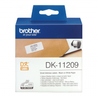 Brother - DK-11209 - Etiquettes pour petites adresses (29 x 62 mm) papier - 800 étiquettes 