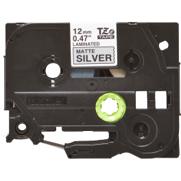 Brother - TZE-M931 - Etiquettes - Noir sur Argent Mat - 12 mm - Rouleau (1,2 cm x 8 m) - métallique laminé Brother - TZE-M931 - Etiquettes - Noir sur Argent Mat - 12 mm - Rouleau (1,2 cm x 8 m) - métallique laminé