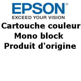 Epson - T2670 - 267 - Cartouche monoblock couleur - cyan, jaune, magenta - produit d'origine - 200 pages - C13T26704010