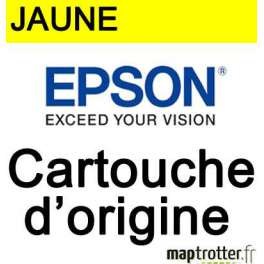 Epson - C13T37844010 - 378 Cartouche d'encre jaune, 4,1 ml