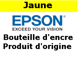 Epson - 664 - Ecotank - Bouteille d'encre 70ml - jaune - produit d'origine - 6500 pages - C13T664440