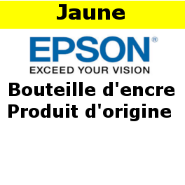 Epson - C13T00R440 - 106 bouteille d'encre jaune, 5.000 Feuilles 70 ml Epson - C13T00R440 - 106 bouteille d'encre jaune, 5.000 Feuilles 70 ml