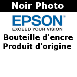 Epson - C13T00R140 - 106 bouteille d'encre noire photo, 5.000 Feuilles 70 ml