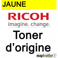 Ricoh - 408253 - Toner jaune - produit d'origine - 9 000 pages