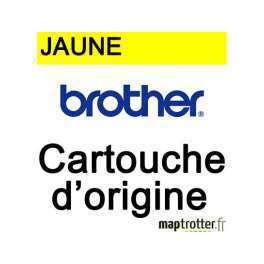 Brother - LC3233Y - Cartouche d'encre jaune standard 1500 pages d'impression DCP-J110DW et MFC-J1300DW