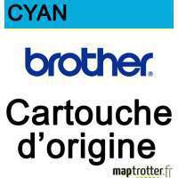 Brother - LC3233C - Cartouche d'encre cyan standard 1500 pages d'impression DCP-J110DW et MFC-J1300DW